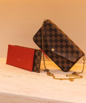 Bolsa Félicie Damier Ebene